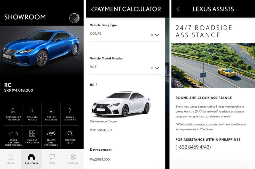 Shop, browse, and schedule PMS with myLexus Mobile App image