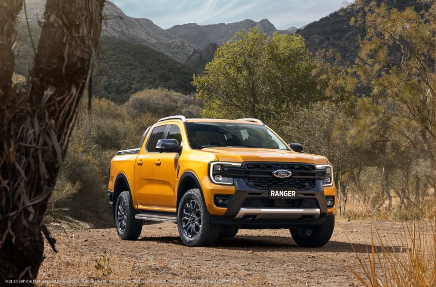 Check out all these pics of 2022 Ford Ranger Wildtrak image