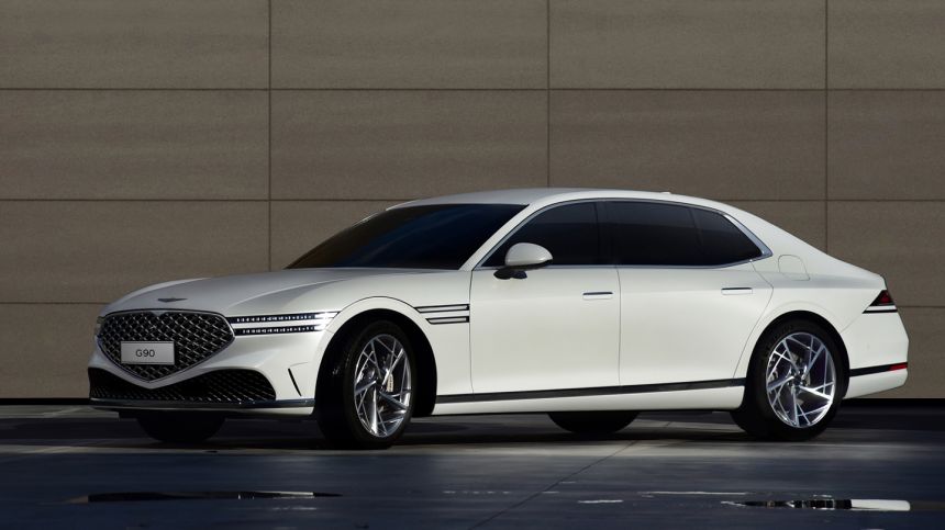 2022 Genesis G90 wants to take on the S-Class, 7 Series image