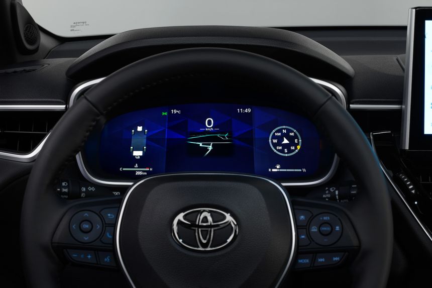 How did Toyota make 2022 Corolla Cross Hybrid make 197 PS? image