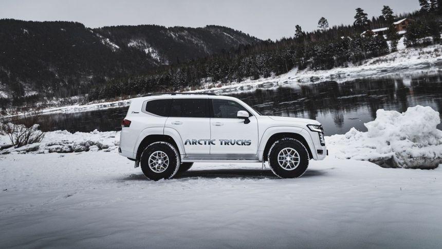 Arctic Trucks Land Cruiser 300 can literally go anywhere image