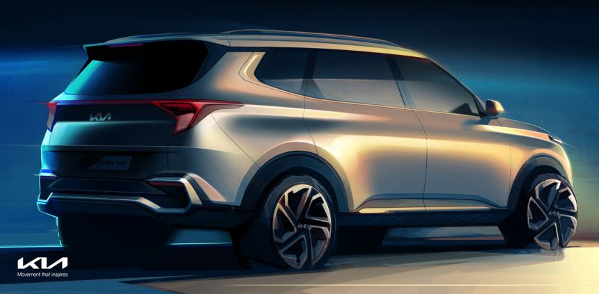 2022 Kia Carens sketches image