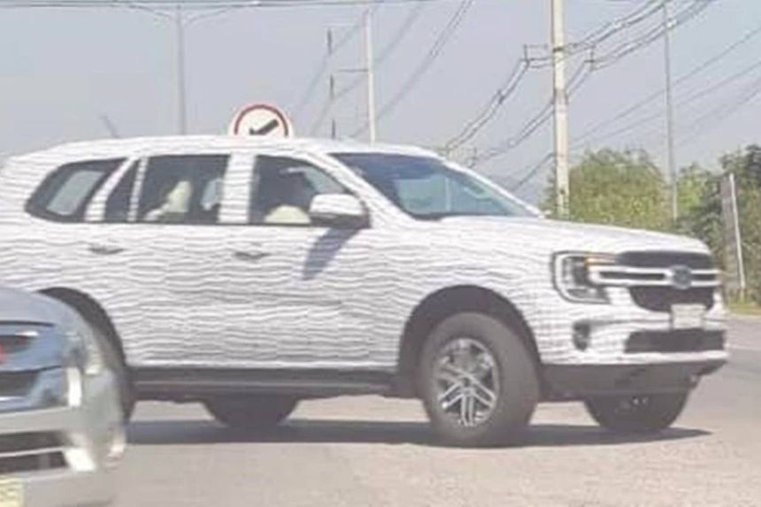 Spied Ford Everest image