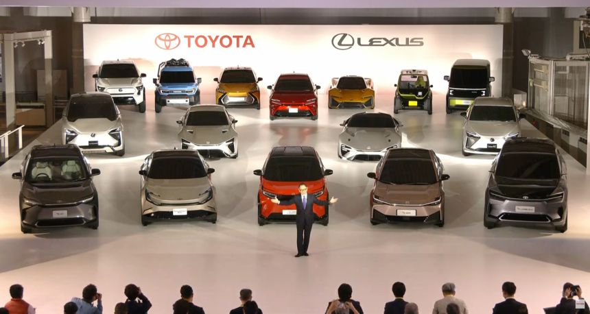 Toyota goes all-in on EV, previews future electric lineup image