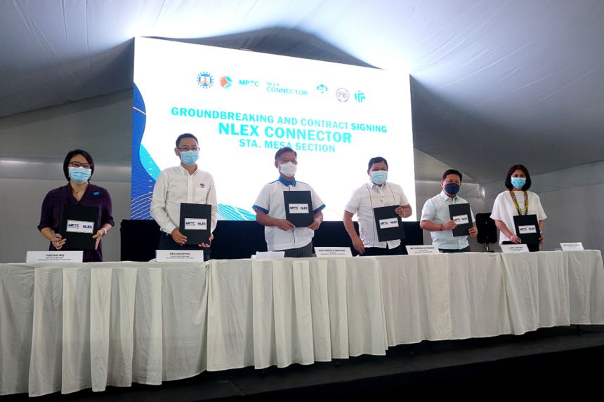 Work on remaining 3km segment of NLEX Connector begins image