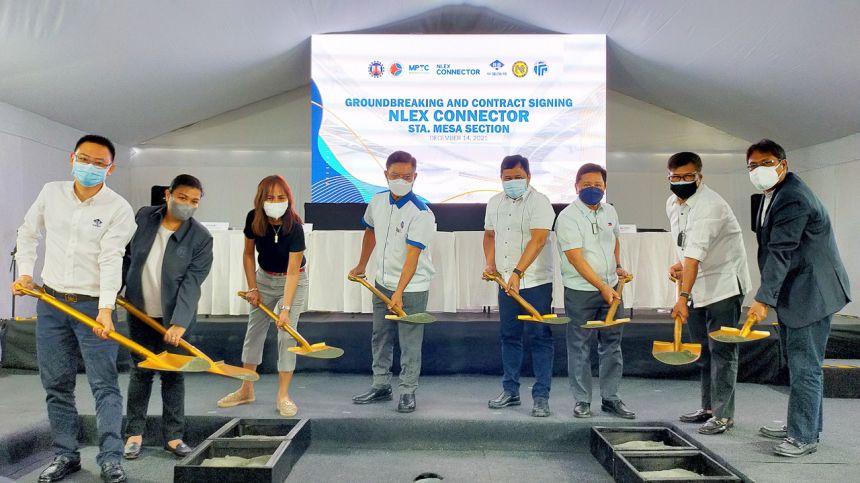 Work on remaining 3km segment of NLEX Connector begins image