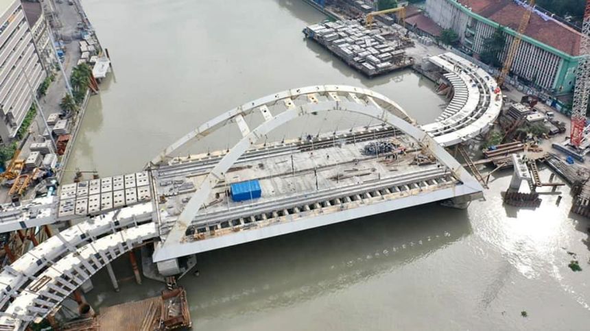 Binondo-Intramuros Bridge 88% complete image