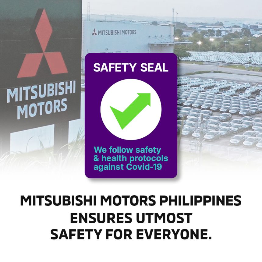 Mitsubishi first automaker in PH to receive DOLE Safety Seal image