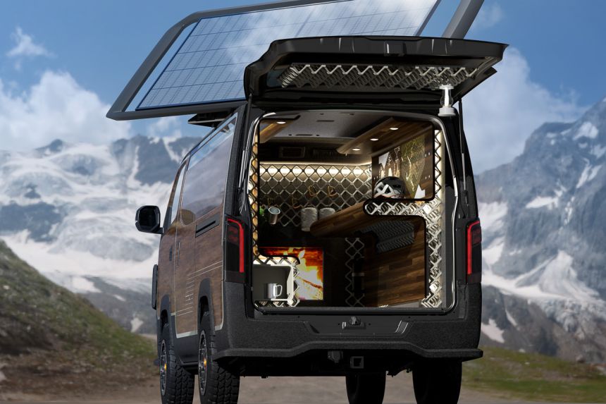 Nissan transforms NV350 into the ultimate camping vehicle image