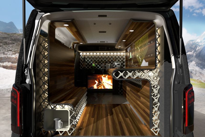 Nissan transforms NV350 into the ultimate camping vehicle image