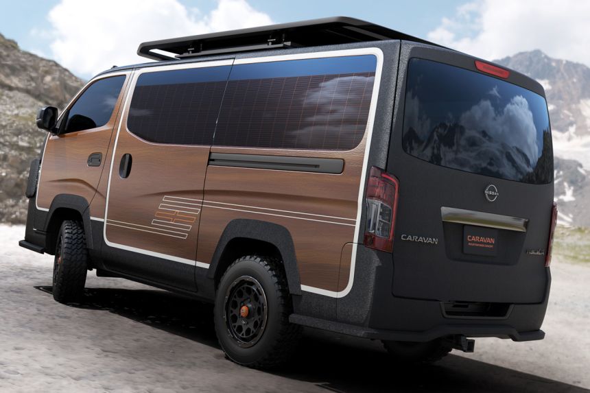 Nissan transforms NV350 into the ultimate camping vehicle image