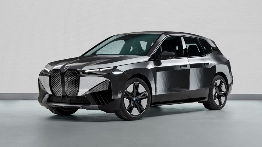 BMW iX Flow concept can literally change colors image