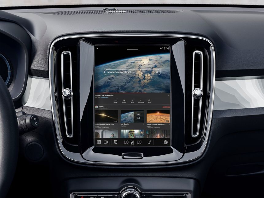 Volvo to allow YouTube on their head units image