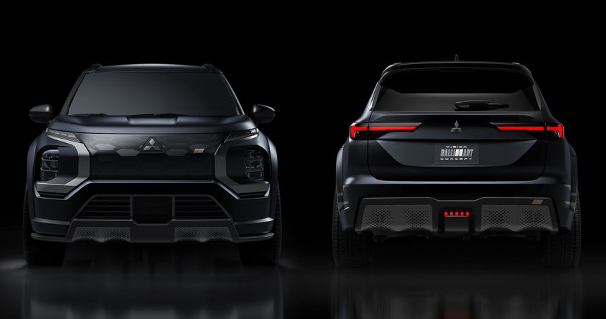 Vision Ralliart Concept is Mitsubishi