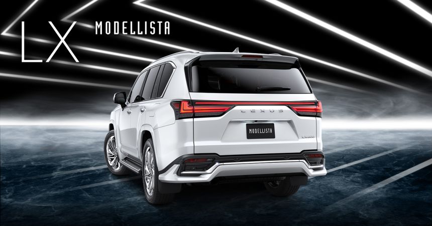 Modellista already modified the 2022 Lexus LX image