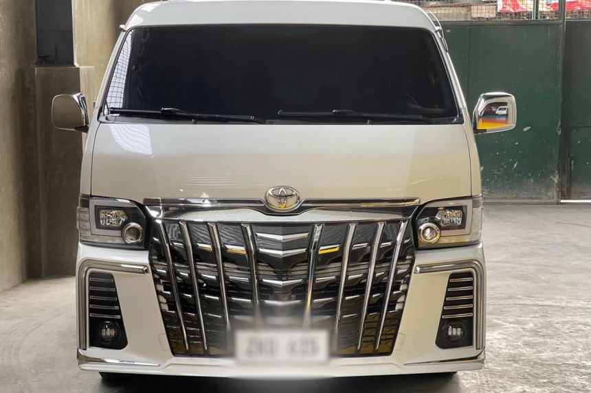 Atoy Customs can transform your Hiace to look like an Alphard image