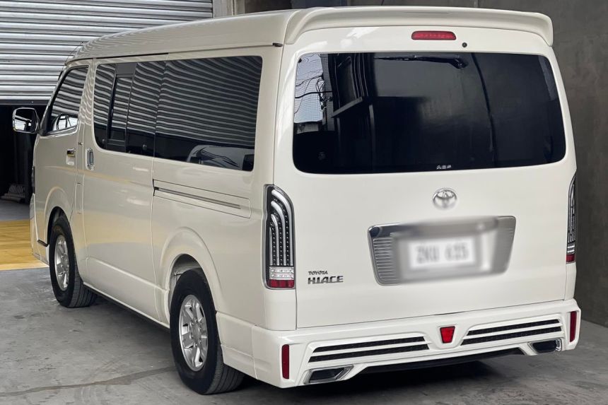 Atoy Customs can transform your Hiace to look like an Alphard image