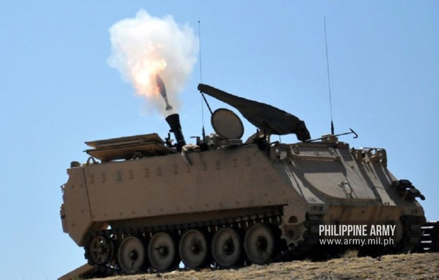 PH Army receives new Armored Mortar Carriers and trucks image