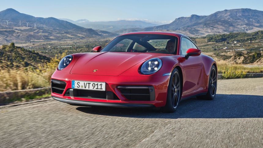 Electric Porsche Taycan outsells 911 in 2021 image