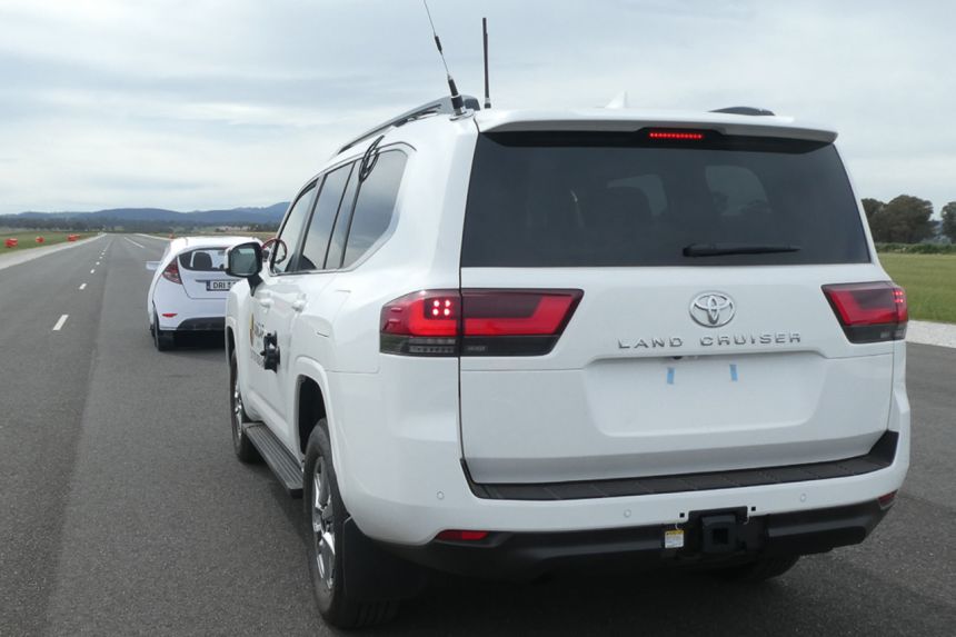 Toyota Land Cruiser 300 crashes its way to five-star safety rating image