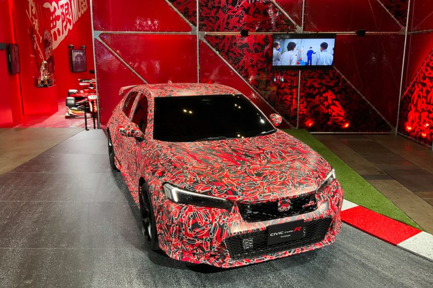 All-new Honda Civic Type R makes first public appearance image