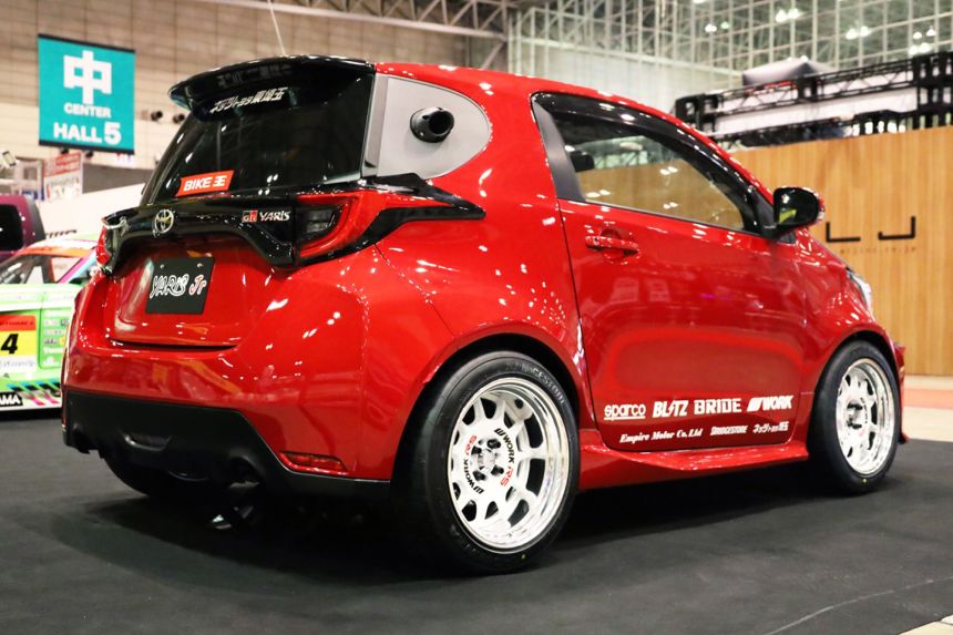 This GR Yaris Jr has the heart of a Kawasaki superbike image