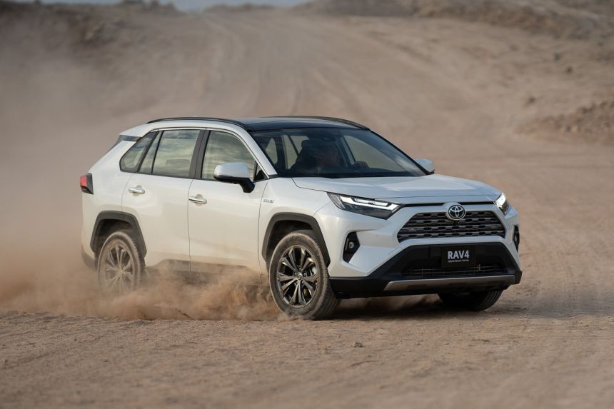 This is your first look at 2022 Toyota RAV4 Hybrid image