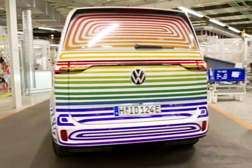 First units of Volkswagen I.D. Buzz have rolled off the factory image