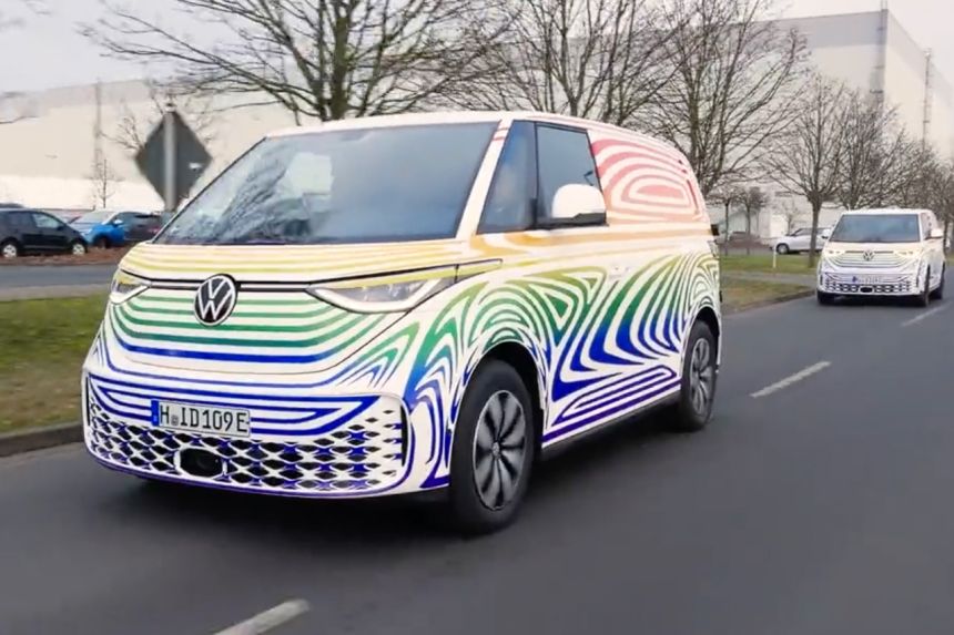 First units of Volkswagen I.D. Buzz have rolled off the factory image