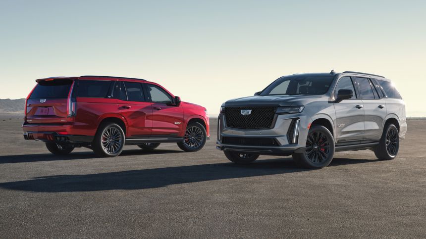 No bling: Cadillac Escalade-V is built to go fast image