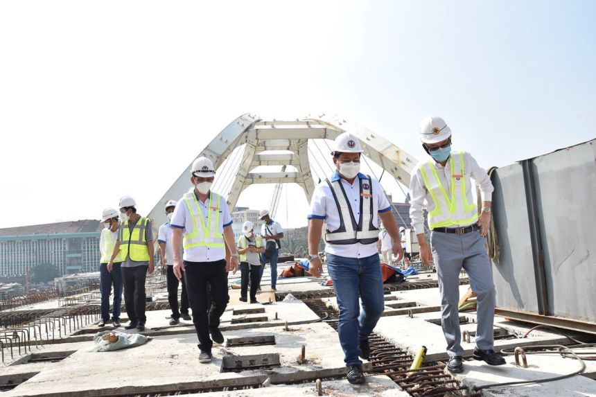 Binondo-Intramuros Bridge nearly complete image