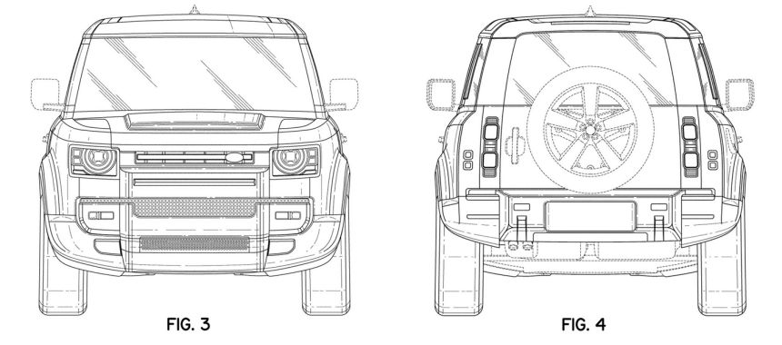 New patent images of Land Rover Defender 7-seater image