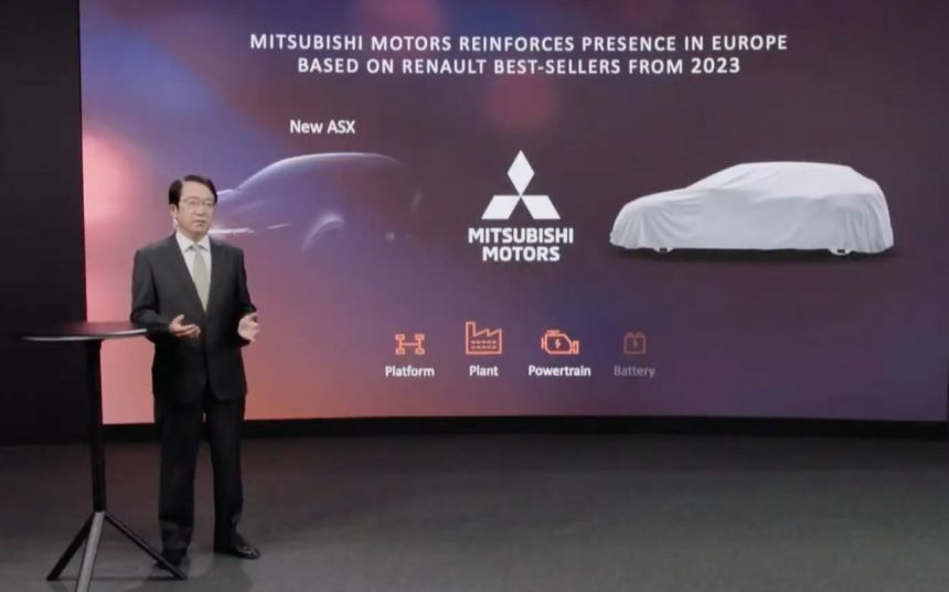 All-new Mitsubishi ASX to be based on a Renault image