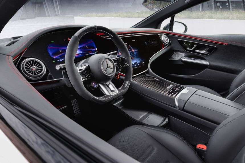 Mercedes-AMG EQE charges in with 687 HP, 1000 Nm torque image