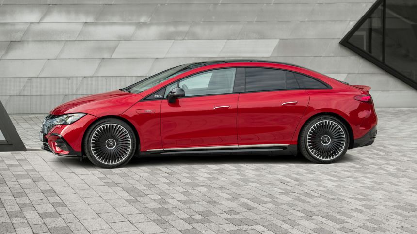 Mercedes-AMG EQE charges in with 687 HP, 1000 Nm torque image