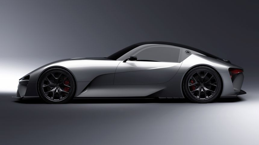 Electric LFA: Lexus gives a better look at the BEV Sport concept image