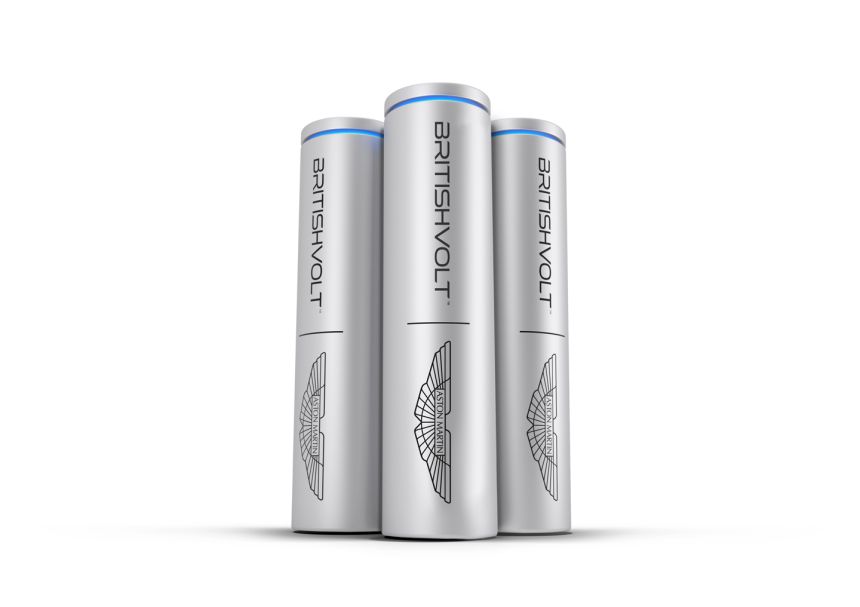 Aston Martin partners with Britishvolt for EV battery tech image