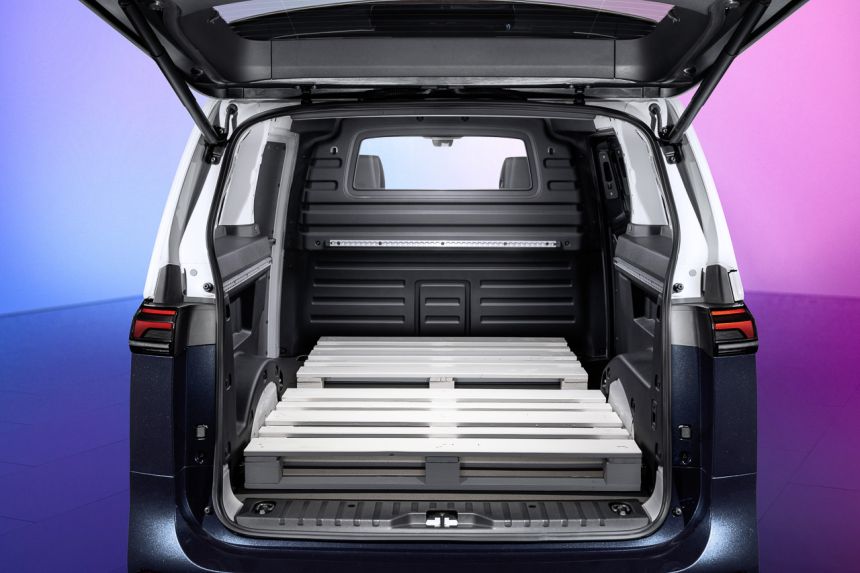 VW ID. Buzz Cargo has 3.9 cubic meters of luggage space image