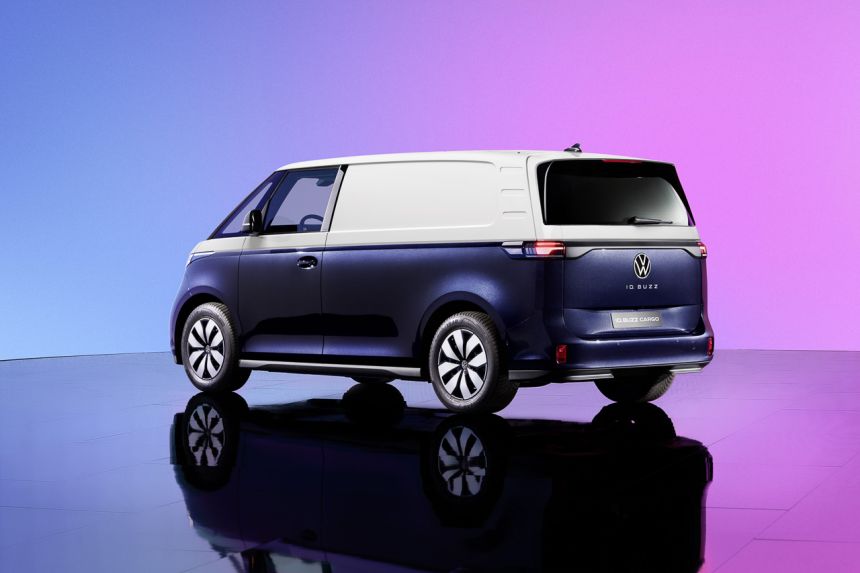 VW ID. Buzz Cargo has 3.9 cubic meters of luggage space image