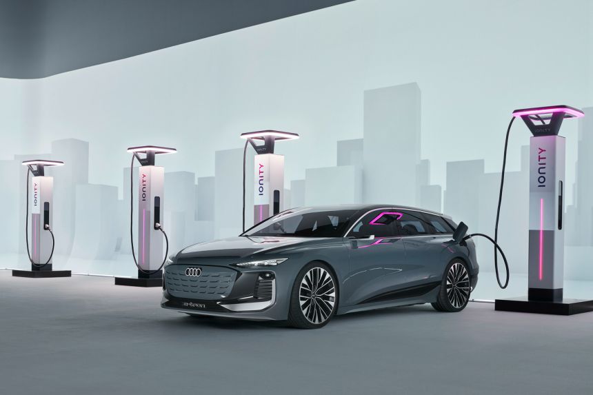 Audi previews 469 HP A6 Avant E-Tron Concept image