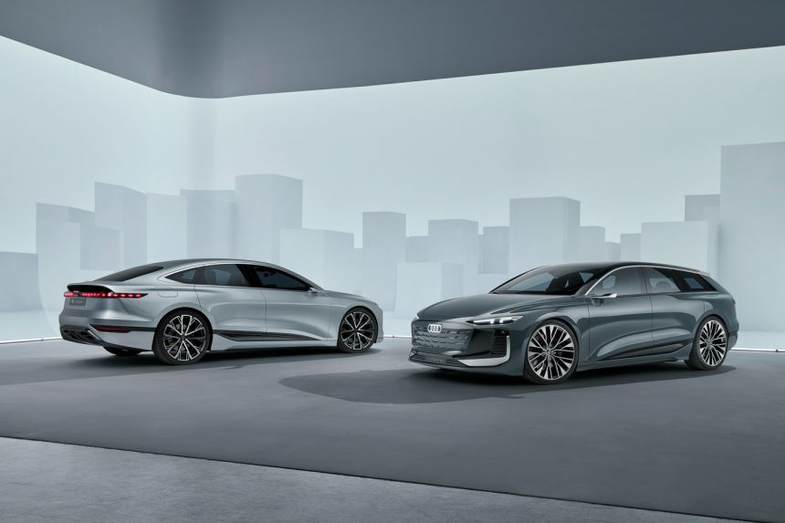 Audi previews 469 HP A6 Avant E-Tron Concept image
