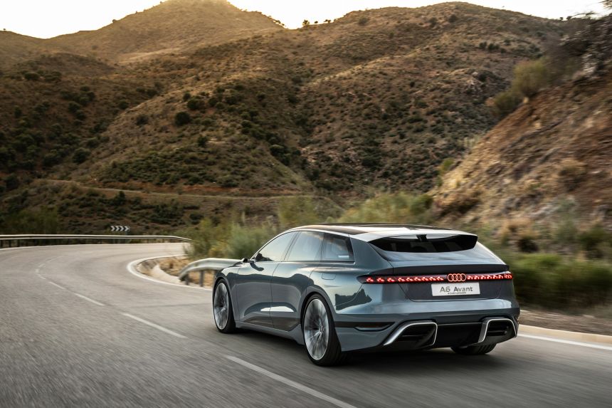 Audi previews 469 HP A6 Avant E-Tron Concept image