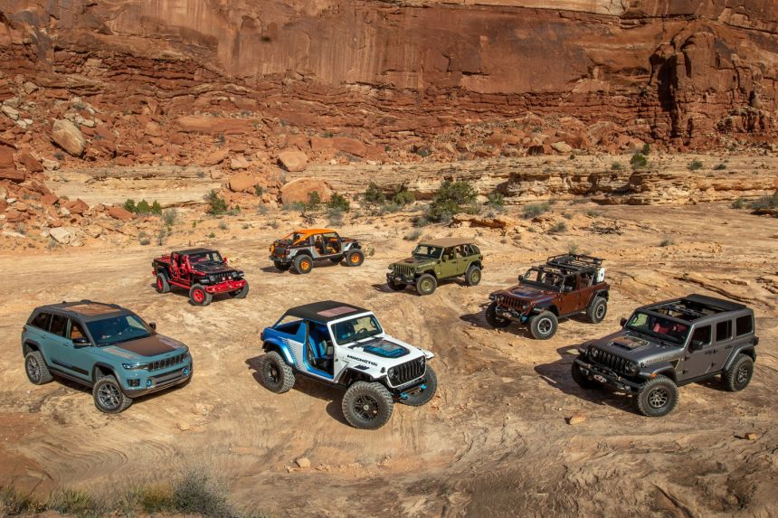 2022 Easter Jeep Safari electrifies iconic Moab trail image