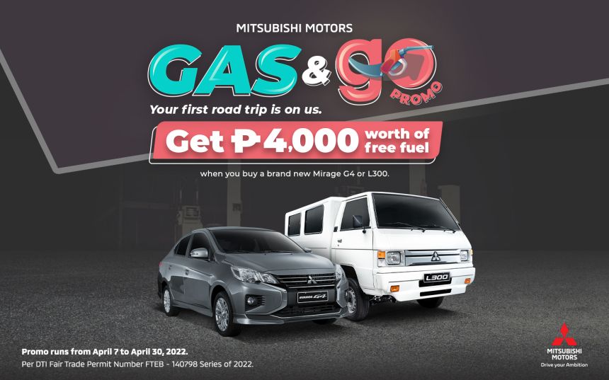 Mitsubishi offers Gas and Go promo for April 2022 image