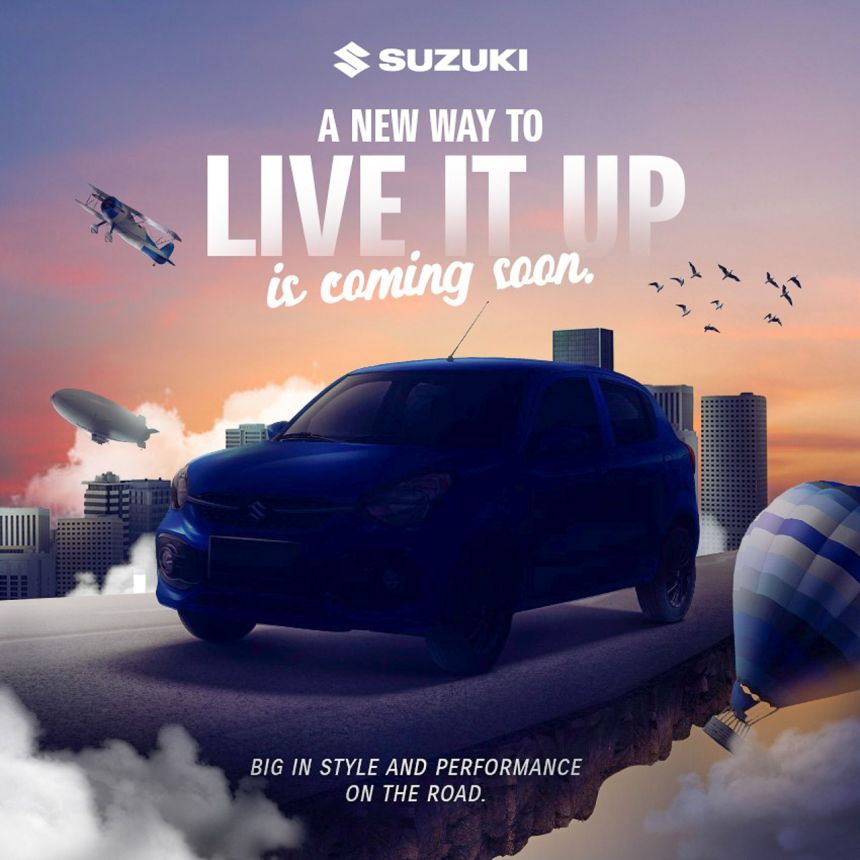Suzuki PH teases 2022 Celerio image