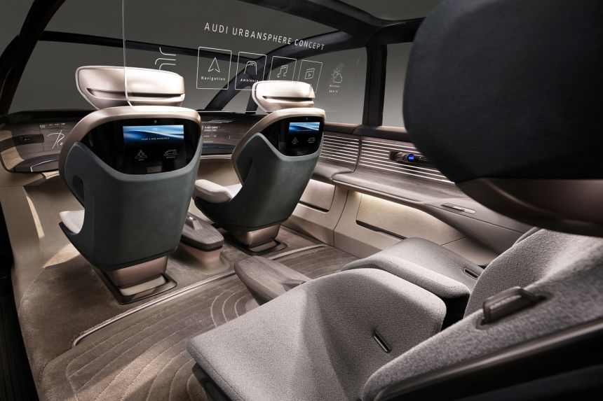 Audi previews stylish Urbansphere concept minivan image