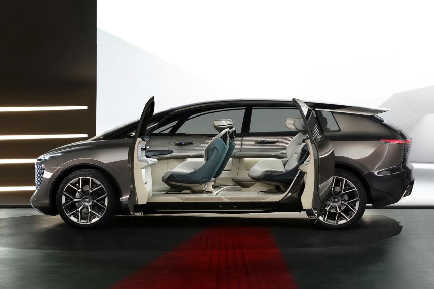 Audi previews stylish Urbansphere concept minivan image