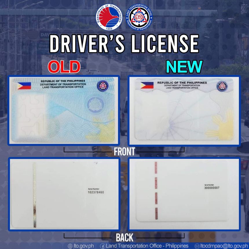 Look: LTO reveals new driver