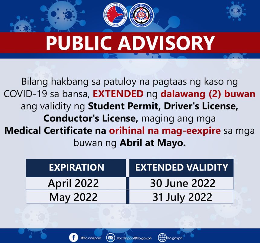 LTO extends validity of licenses expiring from April to May image