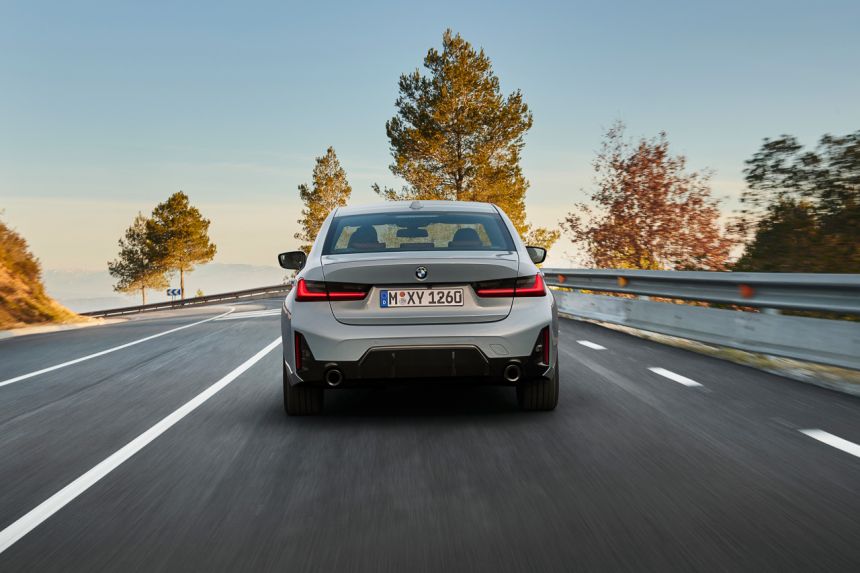 Believe it or not, this is the 2023 BMW 3 Series facelift image